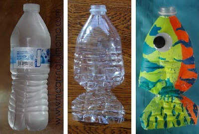 Berbagai Kerajinan  Dari  Barang Bekas  Botol  Aqua  Unik dan 